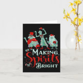 Making Christmas Srit Bright Retro Christmas Movie Kaart (Gele Bloem)