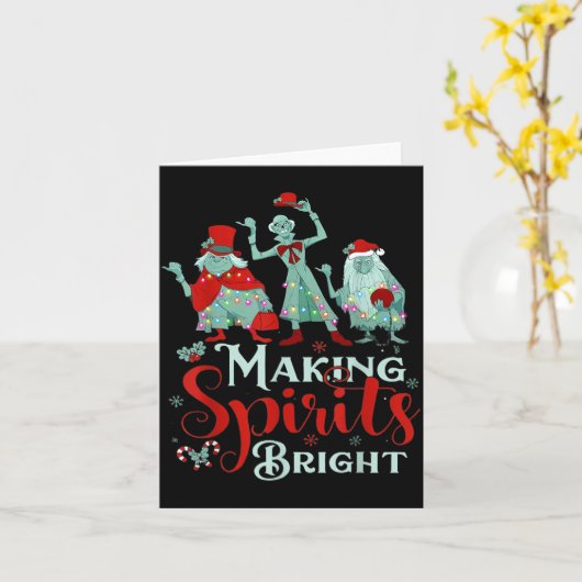 Making Christmas Srit Bright Retro Christmas Movie Kaart (Gele Bloem)