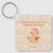 Making Commas Count Captivating Connections Gramma Sleutelhanger (Voorkant)