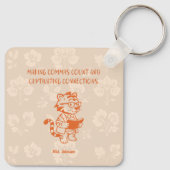 Making Commas Count Captivating Connections Gramma Sleutelhanger (Achterkant)