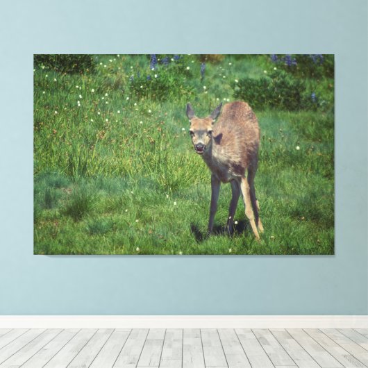 Making Face Canvas Afdruk (Insitu (Houten vloer))