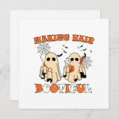 Making Hair Grappig Ghost Kapper Halloween (Voorkant / Achterkant)