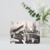 Making Lady Liberty in Parijs Briefkaart (Staand voorkant)