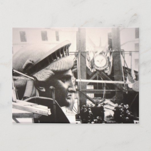 Making Lady Liberty in Parijs Briefkaart (Voorkant)