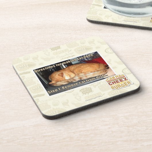 Making lasagna drankjes onderzetter (Linkerzijde)