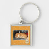 Making lasagna sleutelhanger (Voorkant)