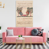 Making Lead, pagina van een Canvas Afdruk (Insitu (Woonkamer))