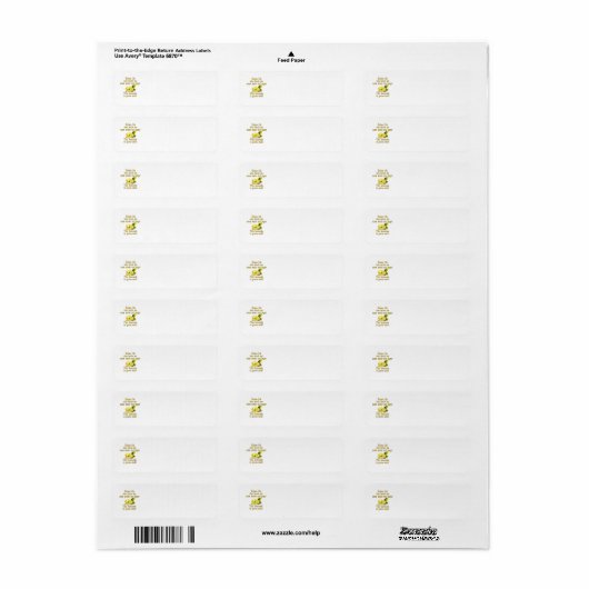 Making Lemonade Etiket (Full Sheet)