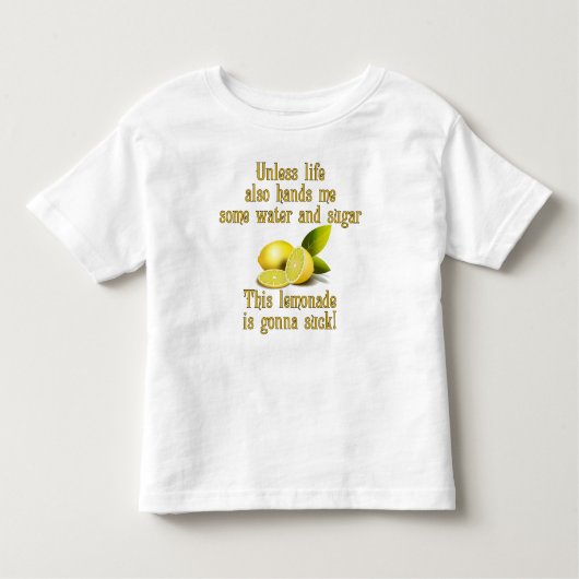 Making Lemonade Kinder Shirts (Voorkant)