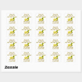 Making Lemonade Vierkante Sticker (Vel)
