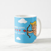 Making Love Great Again – Grappige Cupid Parodie M Koffiemok (Voorkant rechts)