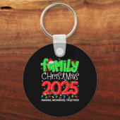 Making Memories Together Family Christmas 2025 Xma Sleutelhanger (Voorkant)