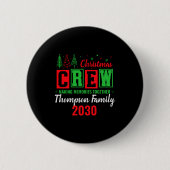 Making Memories Together Ized Christmas Crew  Ronde Button 5,7 Cm (Voorkant)