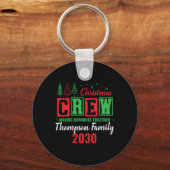 Making Memories Together Ized Christmas Crew T Shi Sleutelhanger (Voorkant)