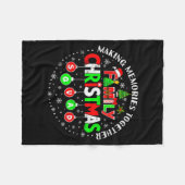 Making Memories Together Matching Squad Santa Elf Fleece Deken (Voorkant (Horizontaal))