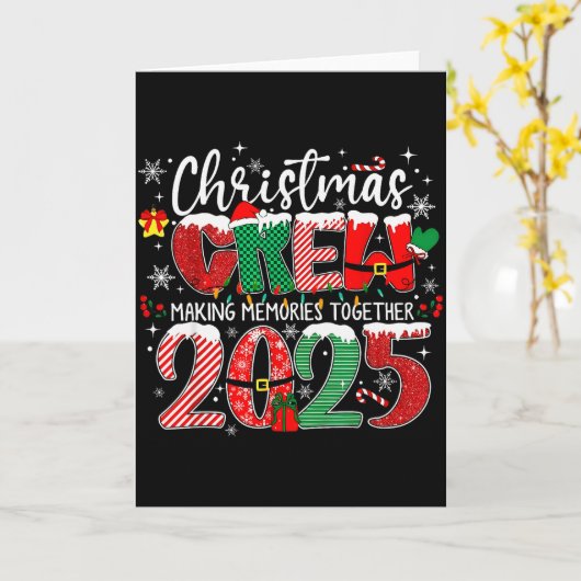 Making Memories Together Xmas Pajamas Family Chris Kaart (Gele Bloem)