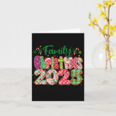 Making Memories Together Xmas Pajamas Family Chris Kaart (Gele Bloem)