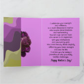 Making Mom Moves Afro-Amerikaanse Moederdag Kaart (Binnen)