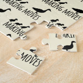 Making Moves Mama Duck and Ducklings Motivational Legpuzzel (Zijkant)