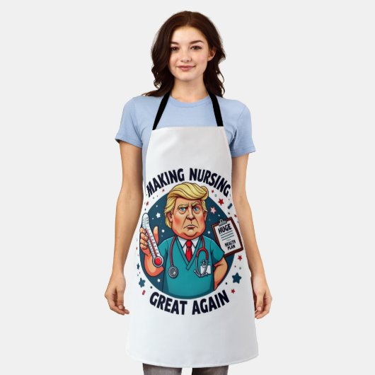 Making Nursing Great Again Funny Nursing Gift Schort (Gedragen)