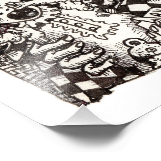 Making of the Man, door Brian Benson Foto Afdruk (Hoek)