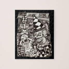 Making-of-the-man door Brian Benson Legpuzzel