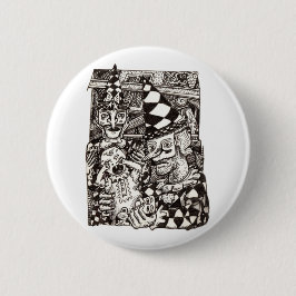 Making-of-the-man door Brian Benson Ronde Button 5,7 Cm