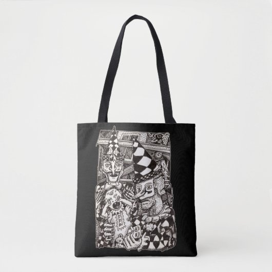 Making of the Man, door Brian Benson Tote Bag (Voorkant)