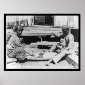 Making Poi in Hawaii 1908 Poster (Voorkant)