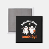 Making Smiles Bootiful Grappige Geest Tandarts Hal Magneet (Voorkant / Achterkant)