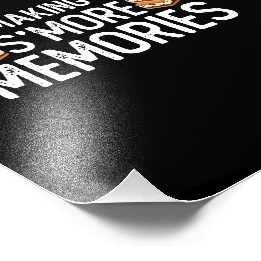 Making Smore Memories Foto Afdruk (Hoek)