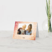 Making Spirits Bright 2 Foto voor kerst Feestdagen Kaart (Achterkant)