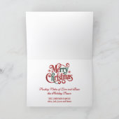 Making Spirits Bright Beer Bottle Holiday Card Feestdagen Kaart (Binnen)