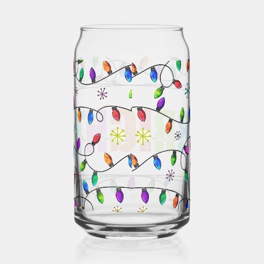 Making spirits bright blikvorm glas (Rechts)