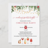 Making Spirits Bright Christmas Cocktail Party Kaart (Voorkant)