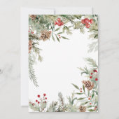 Making Spirits Bright Cocktail Christmas Party Kaart (Achterkant)