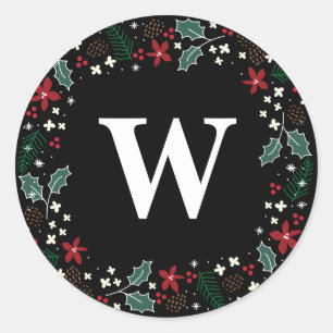 Making Spirits Bright gepersonaliseerde vakantie S Ronde Sticker