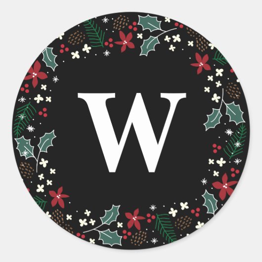 Making Spirits Bright gepersonaliseerde vakantie S Ronde Sticker (Voorkant)