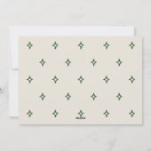 Making Spirits Bright Hand Lettered Foto Feestdagenkaart (Achterkant)