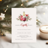 Making Spirits Bright Holiday Cocktail Party Kaart