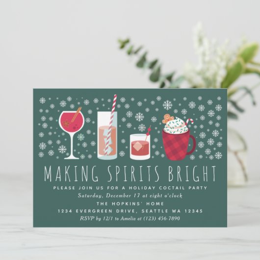 Making Spirits Bright Holiday Party (Staand voorkant)