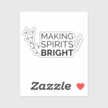 Making Spirits Bright - Moderne vakantietypografie