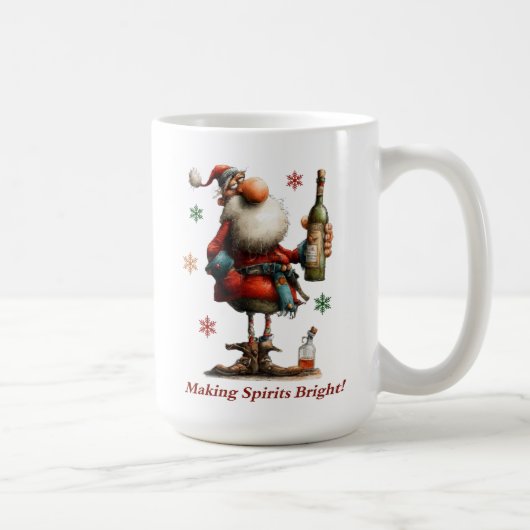 Making Spirits Bright Mug Koffiemok (Rechts)