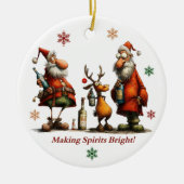 Making Spirits Bright Ornament (Voorkant)