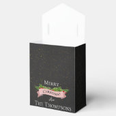 Making Spirits Bright Schattige Chalkboard Christm Bedankdoosjes (Geopend)