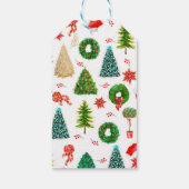 Making Spirits Bright Script Chalkboard Vakantie Cadeaulabel (Achterkant)