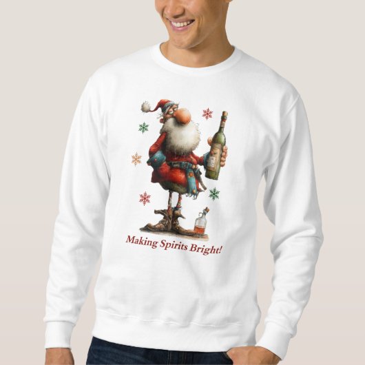 Making Spirits Bright Sweatshirt (Voorkant)