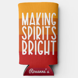 Making Spirits Bright Thanksgiving Party Seltzer Blikjeskoeler