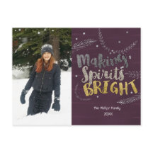 Making Spirits Brights Zilveren Bladeren Rustieke 