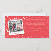 Making Spirits Helderkleurig kerstfeest 3 Foto Feestdagenkaart (Achterkant)